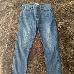 Madewell Indigo Denim Jeans